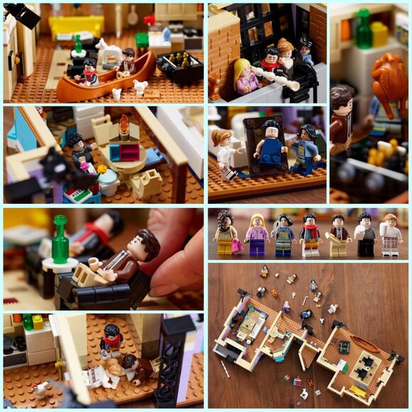 NIB Lego Friends The Apartments Lego Set 10292 - Picture 2 of 13